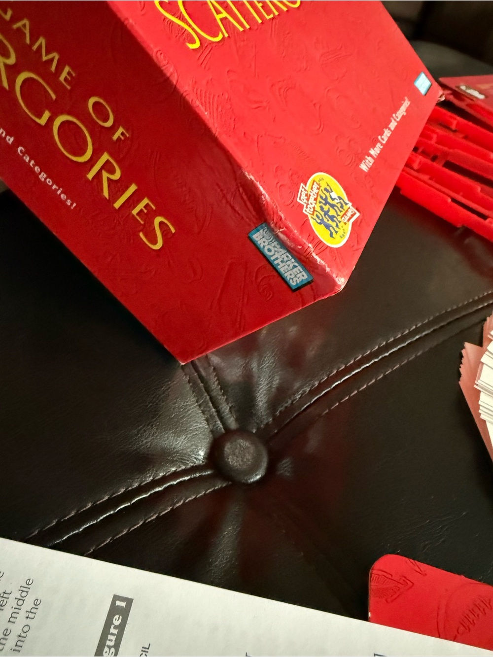 Scattergories Game Box - Bright Red - Picture 7 of 13